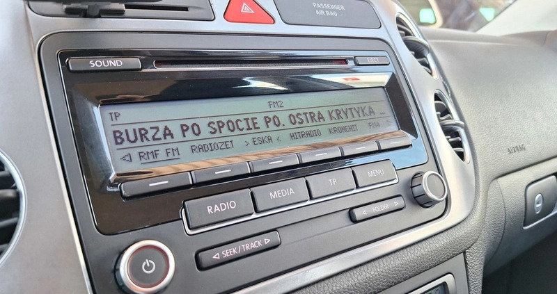 Volkswagen Tiguan cena 33900 przebieg: 212058, rok produkcji 2009 z Radlin małe 436